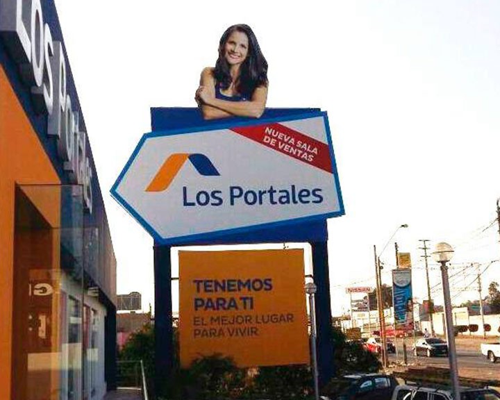 tótem doble cara- los portales